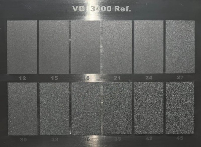 vdi surface finishing